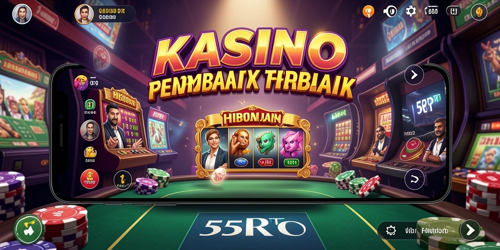 Tampilan yang menarik dari gameplay Kasino di 55RT.