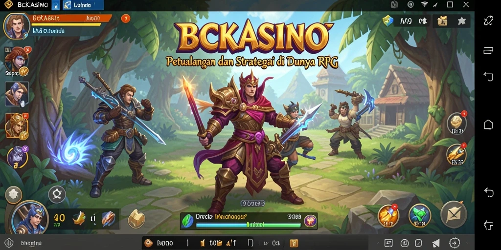 Tampilan gameplay BCKASINO yang menantang dan penuh petualangan.