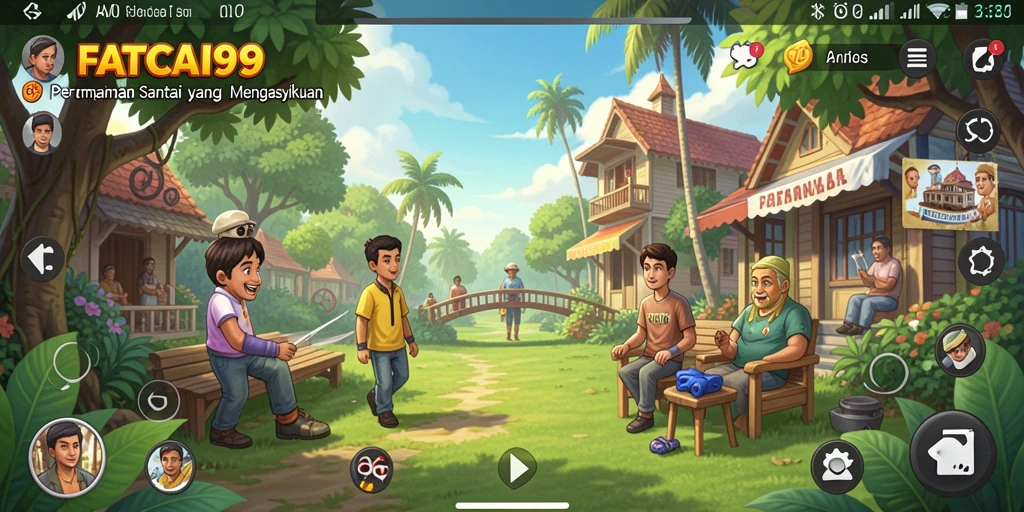 Tampilan gameplay FATCAI99 yang menarik dan bersahabat.