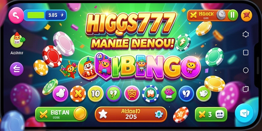 Screenshot HIGGS777 yang menggambarkan keseruan bermain Bingo.