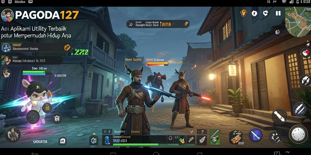 Screenshot utama PAGODA127 menunjukkan tampilan antarmuka yang sederhana dan fungsional.